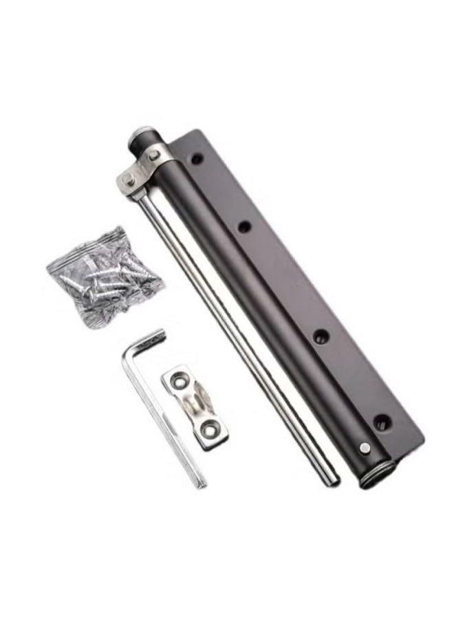 Stainless Steel Automatic Door Closer Push-Pull Door Easy Home Use Silent Door Closer Anti-Collision Hydraulic Adjustable for Home Use - Image 3